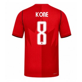 Pánské fotbalový oblečení Kanada Ismael Kone #8 Domácí košile MS 2026 Krátkým Rukávem